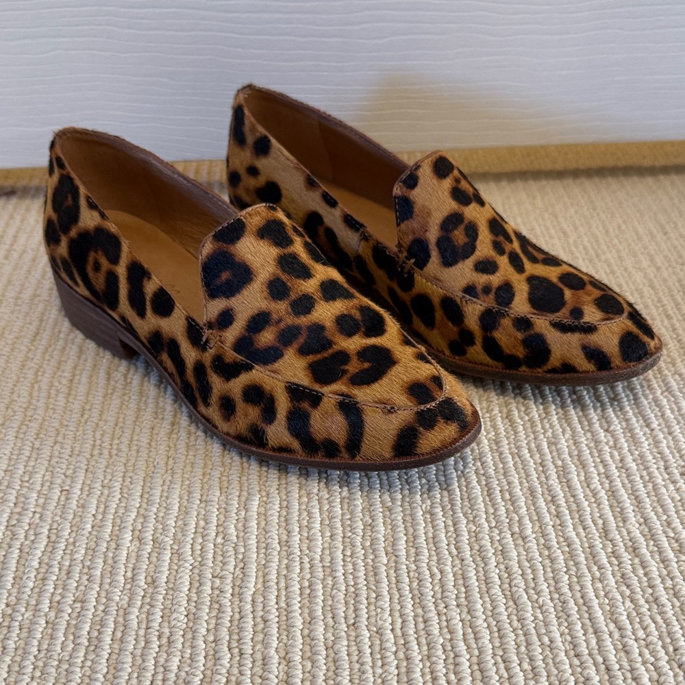 Madewell Frances calf hair loafer